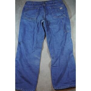 Tyndale FRMC Jeans Mens 36x32 Blue Flame Resistant FR CAT2 Workwear USA‎ Made